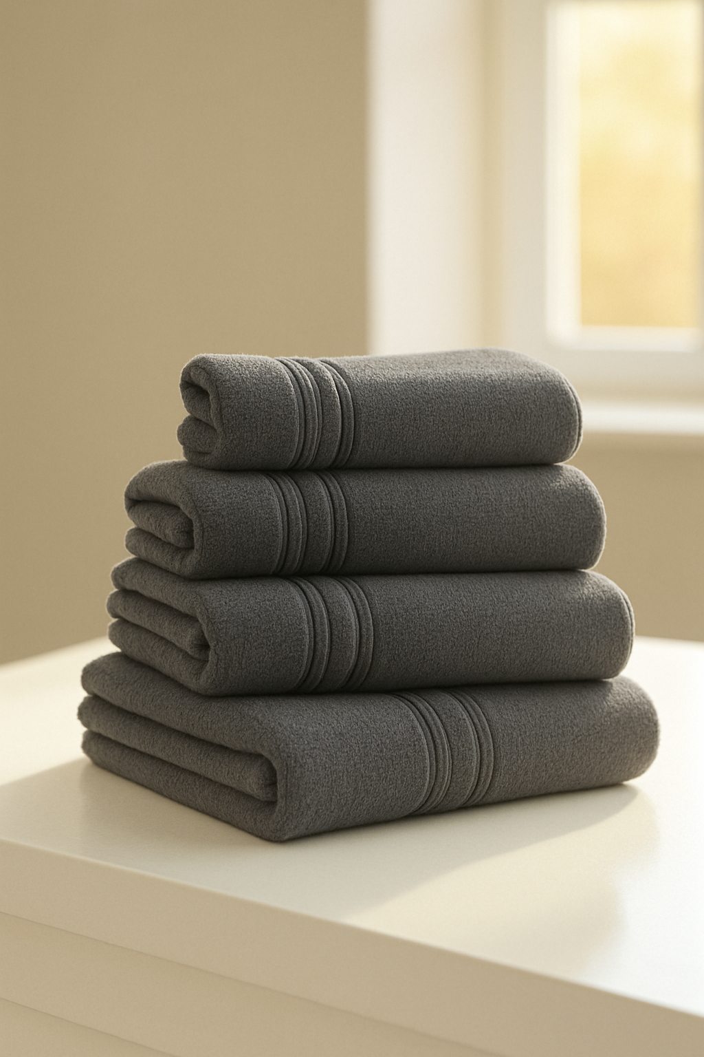 8-Piece Luxury Towel Set. (Brand)